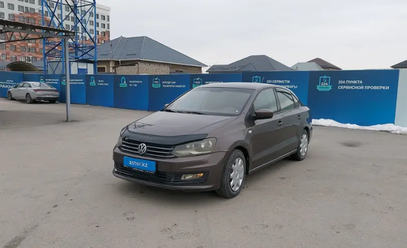 Volkswagen Polo 2016 года за 5 300 000 тг. в Шымкент