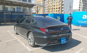 Hyundai Sonata 2021 года за 13 300 000 тг. в Алматы фото 4