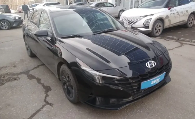 Hyundai Elantra 2022 года за 9 500 000 тг. в Актобе фото 3