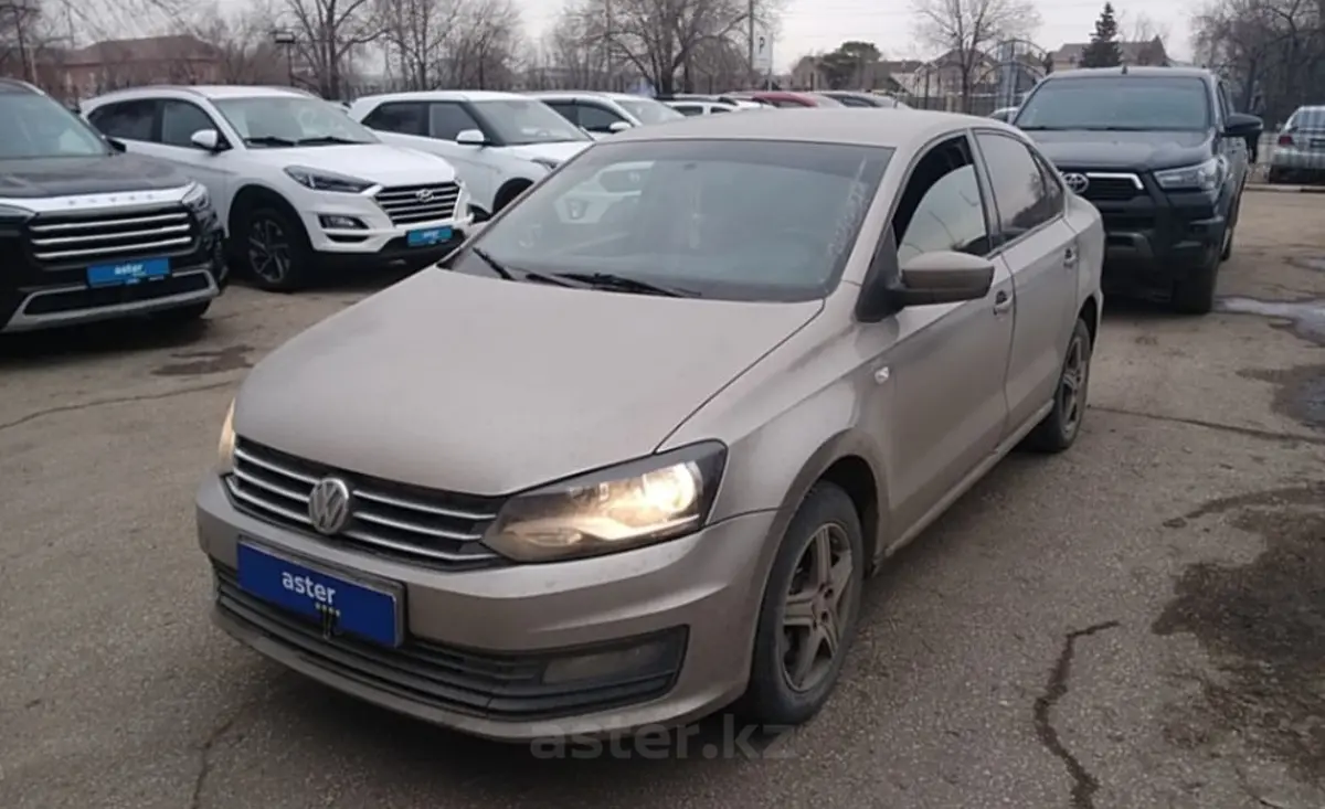 Volkswagen Polo 2016 года за 5 500 000 тг. в Актобе
