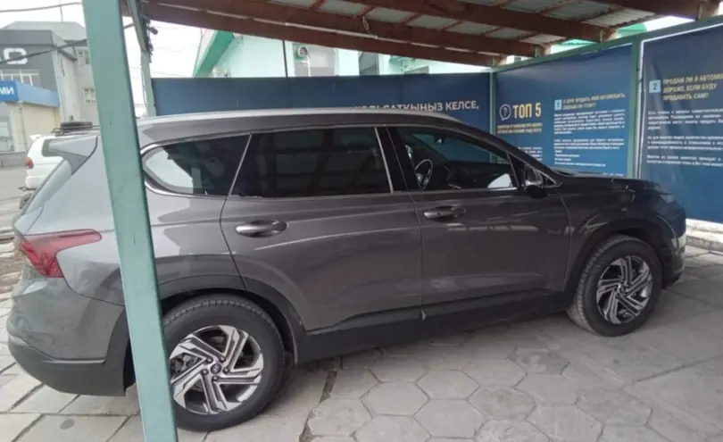 Hyundai Santa Fe 2022 года за 17 800 000 тг. в Талдыкорган фото 4