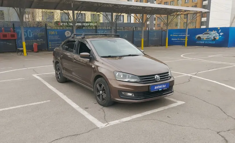 Volkswagen Polo 2016 года за 5 500 000 тг. в Алматы фото 2