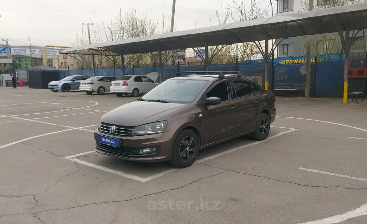 Volkswagen Polo 2016 года за 5 500 000 тг. в Алматы