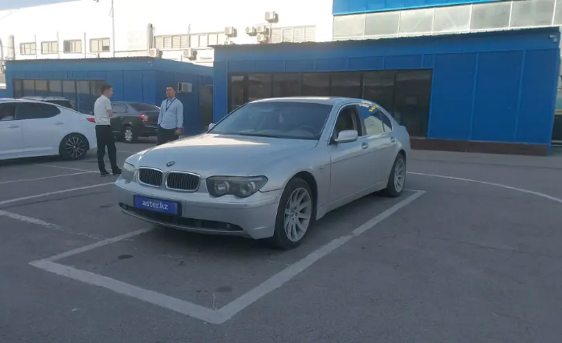 BMW 7 серии 2002 года за 3 500 000 тг. в Алматы