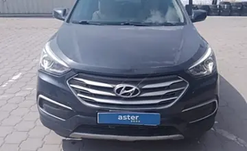 Hyundai Santa Fe 2017 года за 9 900 000 тг. в Караганда фото 2