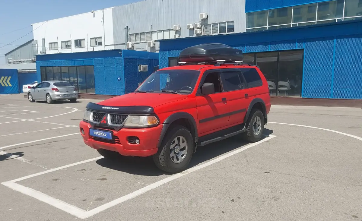 Mitsubishi Montero Sport 2000 года за 5 000 000 тг. в Алматы