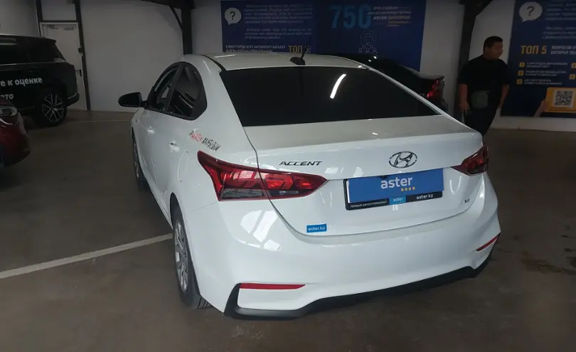 Hyundai Accent 2019 года за 7 000 000 тг. в Астана фото 4