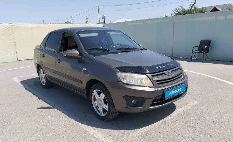 LADA (ВАЗ) Granta 2017 года за 3 600 000 тг. в Шымкент фото 2