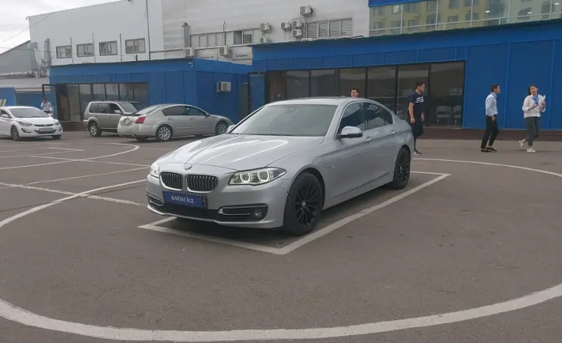 BMW 5 серии 2014 года за 11 800 000 тг. в Алматы