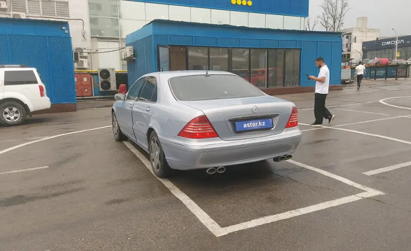 Mercedes-Benz S-Класс 2002 года за 5 000 000 тг. в Алматы фото 4
