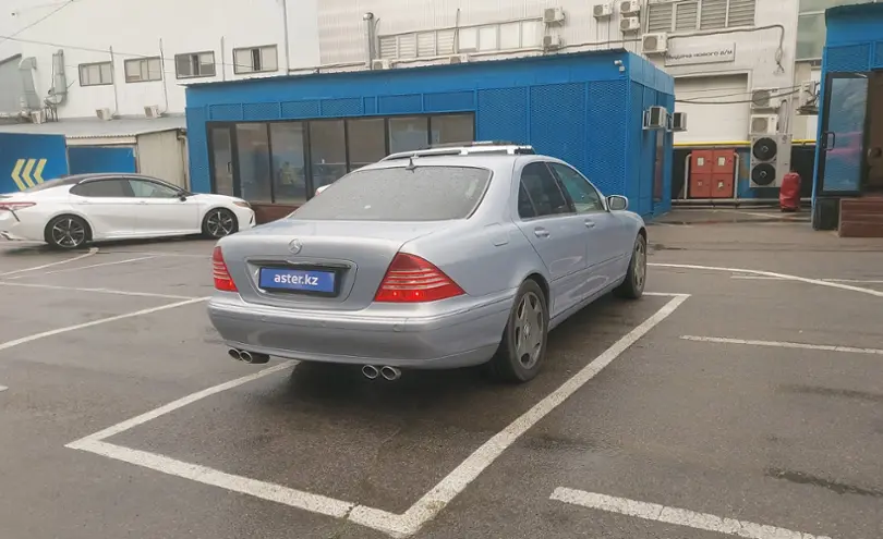 Mercedes-Benz S-Класс 2002 года за 5 000 000 тг. в Алматы фото 3