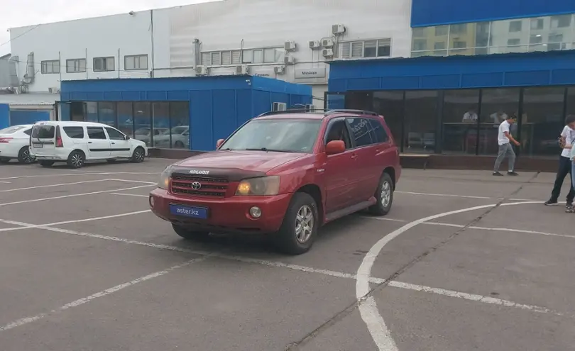 Toyota Highlander 2002 года за 6 400 000 тг. в Алматы