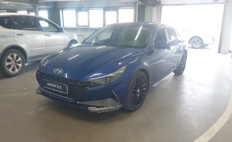 Hyundai Elantra 2021 года за 9 500 000 тг. в Астана