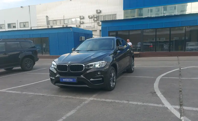BMW X6 2016 года за 17 000 000 тг. в Алматы