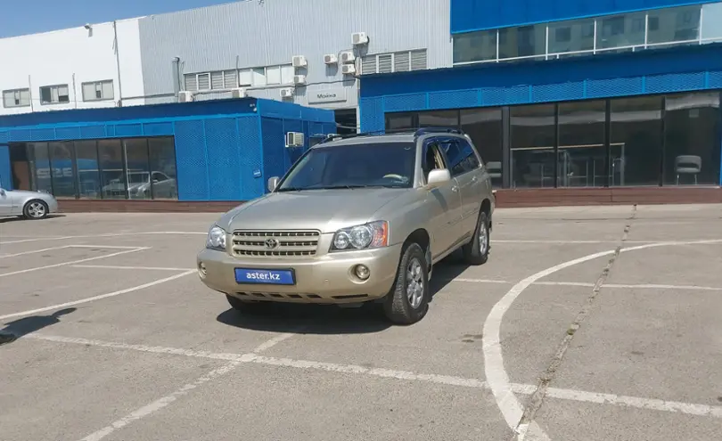 Toyota Highlander 2001 года за 5 500 000 тг. в Алматы