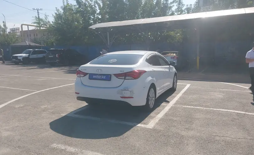 Hyundai Elantra 2015 года за 6 700 000 тг. в Алматы фото 3
