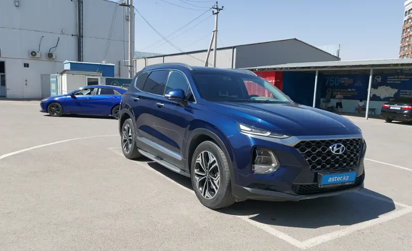 Hyundai Santa Fe 2018 года за 13 500 000 тг. в Шымкент фото 2