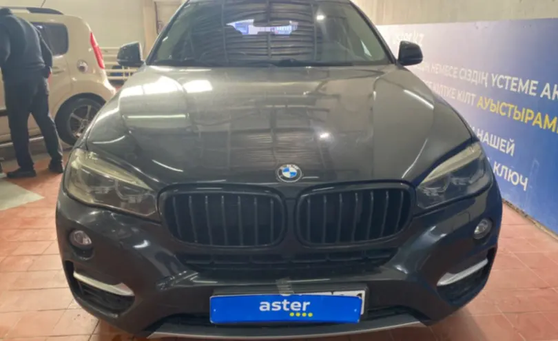 BMW X6 2016 года за 19 000 000 тг. в Астана фото 2