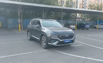 Hyundai Santa Fe 2021 года за 16 000 000 тг. в Алматы фото 2