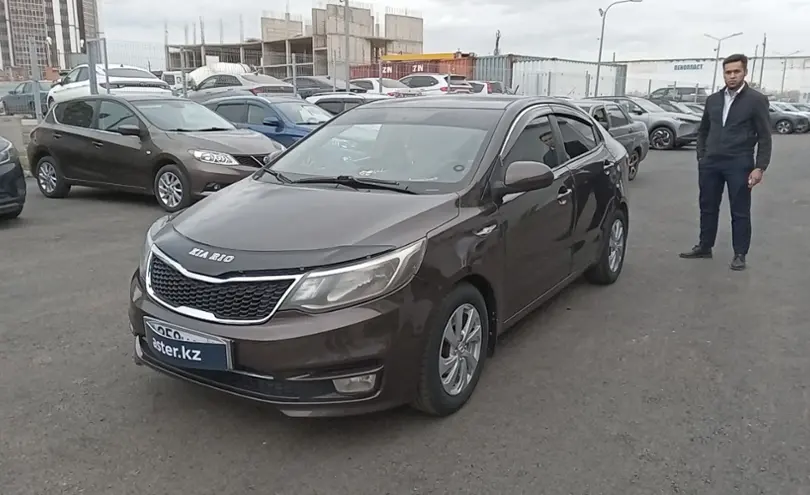 Kia Rio 2015 года за 4 500 000 тг. в Астана