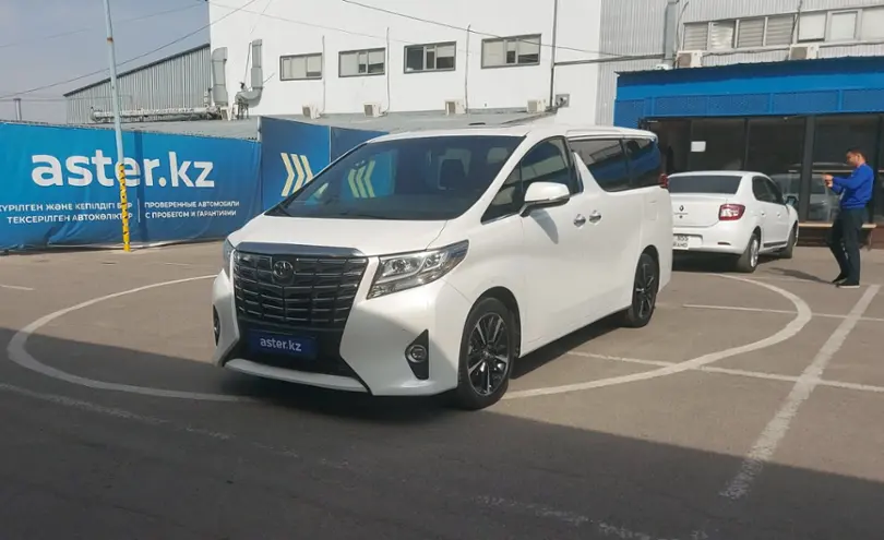 Toyota Alphard 2017 года за 32 000 000 тг. в Алматы