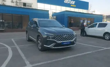 Hyundai Santa Fe 2021 года за 13 000 000 тг. в Алматы фото 2