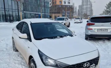 Hyundai Solaris 2021 года за 7 500 000 тг. в Астана фото 3