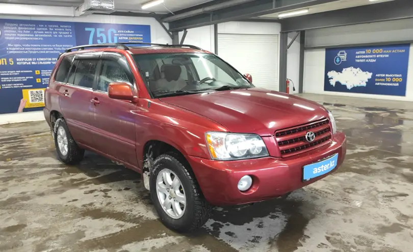 Toyota Highlander 2003 года за 7 000 000 тг. в Астана фото 2