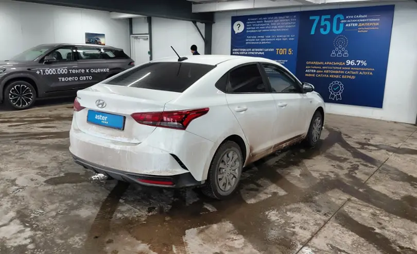 Hyundai Solaris 2021 года за 7 500 000 тг. в Астана фото 3