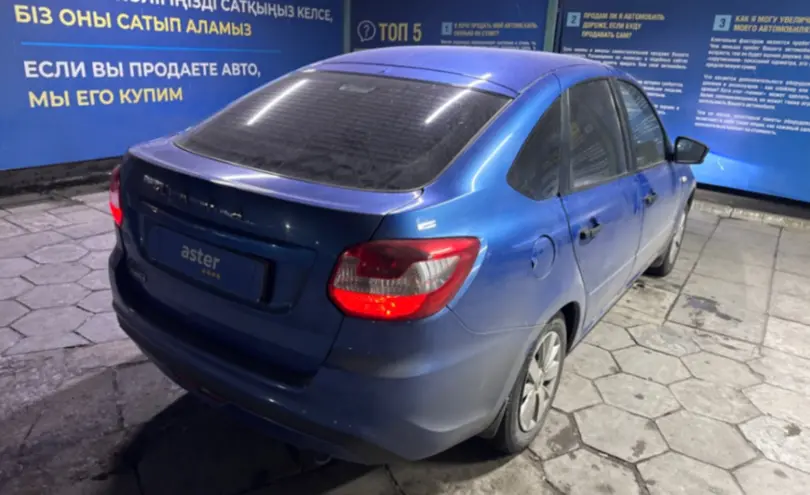 LADA (ВАЗ) Granta 2021 года за 3 700 000 тг. в Талдыкорган фото 5