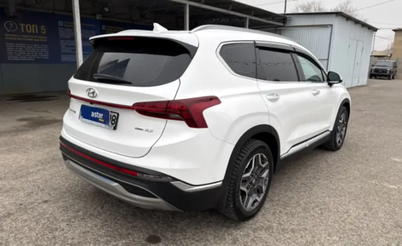 Hyundai Santa Fe 2021 года за 15 000 000 тг. в Тараз фото 5