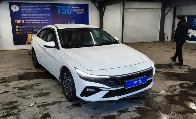 Hyundai Elantra 2024 года за 10 500 000 тг. в Астана фото 2