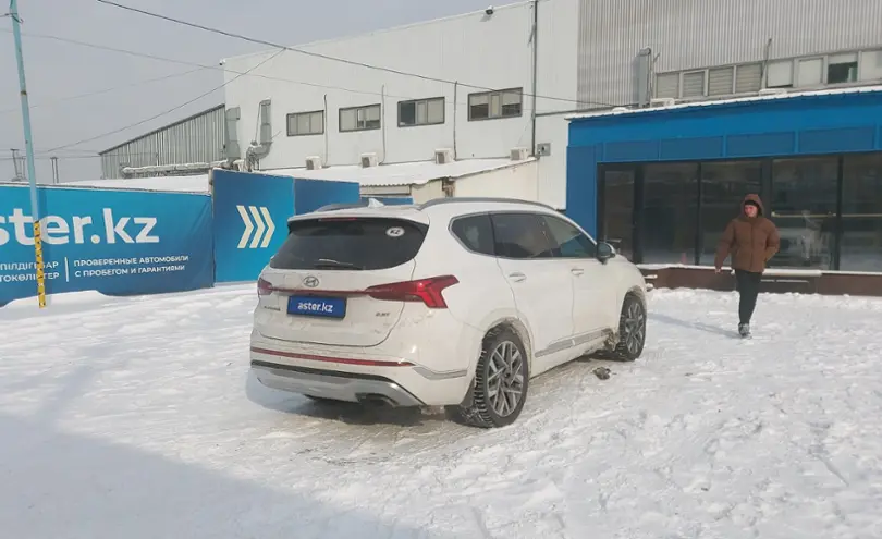 Hyundai Santa Fe 2022 года за 15 000 000 тг. в Алматы фото 3