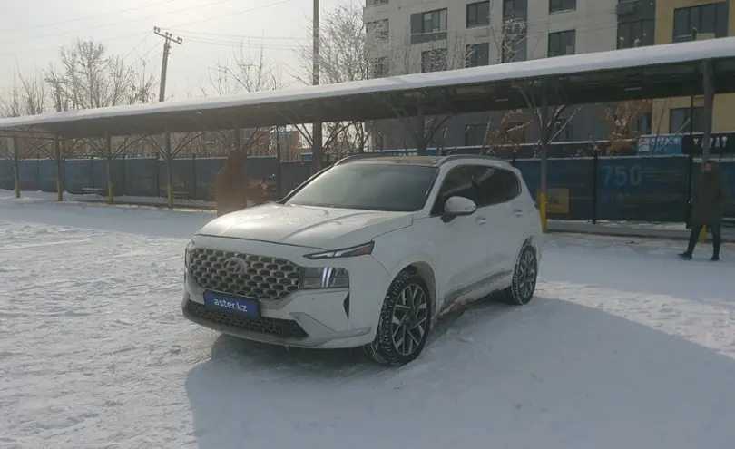 Hyundai Santa Fe 2022 года за 15 000 000 тг. в Алматы