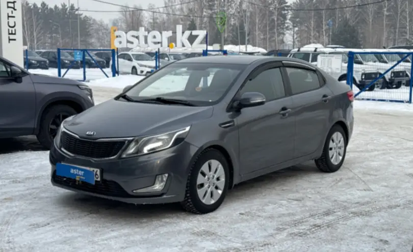 Kia Rio 2014 года за 4 100 000 тг. в Усть-Каменогорск