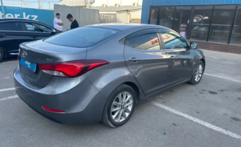 Hyundai Elantra 2016 года за 6 790 000 тг. в Алматы фото 3