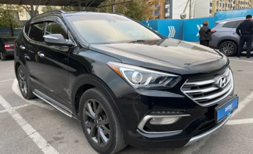 Hyundai Santa Fe 2018 года за 10 000 000 тг. в Алматы фото 2