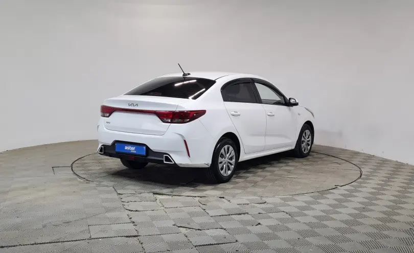 Kia Rio 2022 года за 7 190 000 тг. в Алматы фото 5
