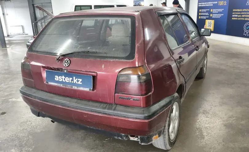 Volkswagen Golf 1994 года за 590 000 тг. в Астана фото 3