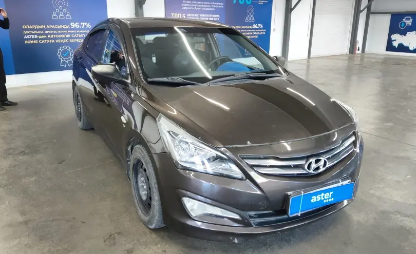 Hyundai Solaris 2015 года за 5 000 000 тг. в Астана фото 2