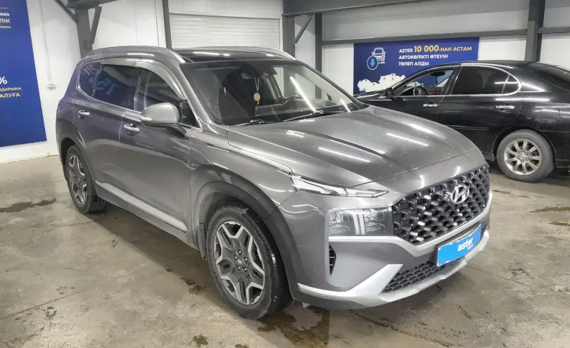 Hyundai Santa Fe 2021 года за 16 000 000 тг. в Астана фото 2