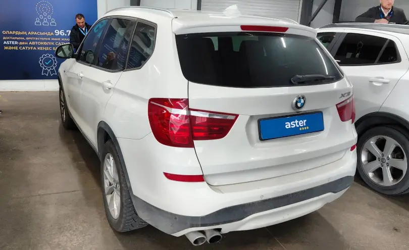 BMW X3 2017 года за 13 950 000 тг. в Астана фото 4