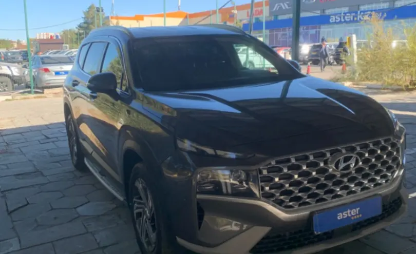 Hyundai Santa Fe 2021 года за 14 000 000 тг. в Талдыкорган фото 3
