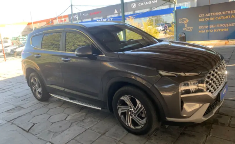 Hyundai Santa Fe 2021 года за 14 000 000 тг. в Талдыкорган фото 4