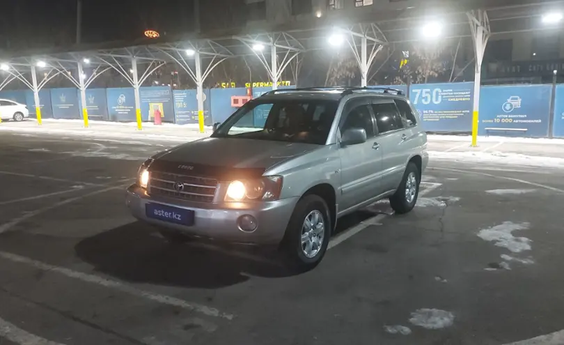 Toyota Highlander 2001 года за 6 000 000 тг. в Алматы