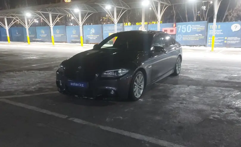 BMW 5 серии 2014 года за 14 500 000 тг. в Алматы