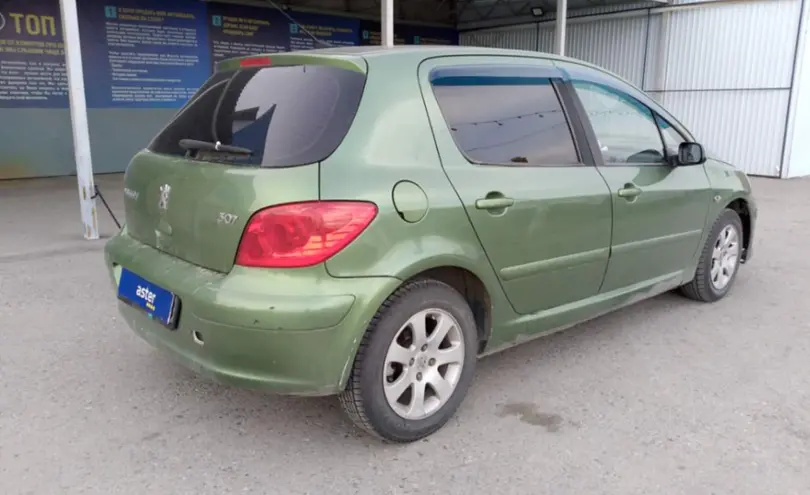 Peugeot 307 2005 года за 1 300 000 тг. в Тараз фото 5