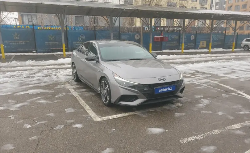 Hyundai Elantra 2022 года за 11 000 000 тг. в Алматы фото 2