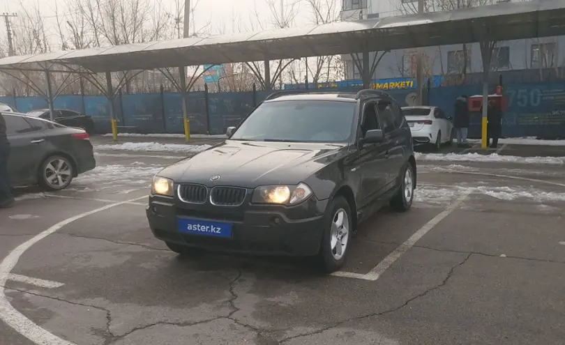 BMW X3 2004 года за 4 000 000 тг. в Алматы