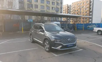 Hyundai Santa Fe 2021 года за 9 750 000 тг. в Алматы фото 2